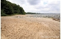 Der Strand in Devin in seinem aktuellen Zustand